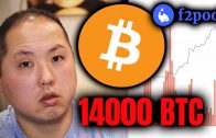 BITCOIN DUMP CAUSED BY 14000 BTC!!! IS THE END NEAR???