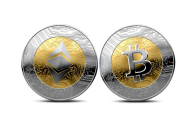 Ethereum_Bitcoin_Coins