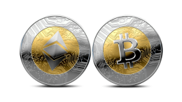 Ethereum_Bitcoin_Coins